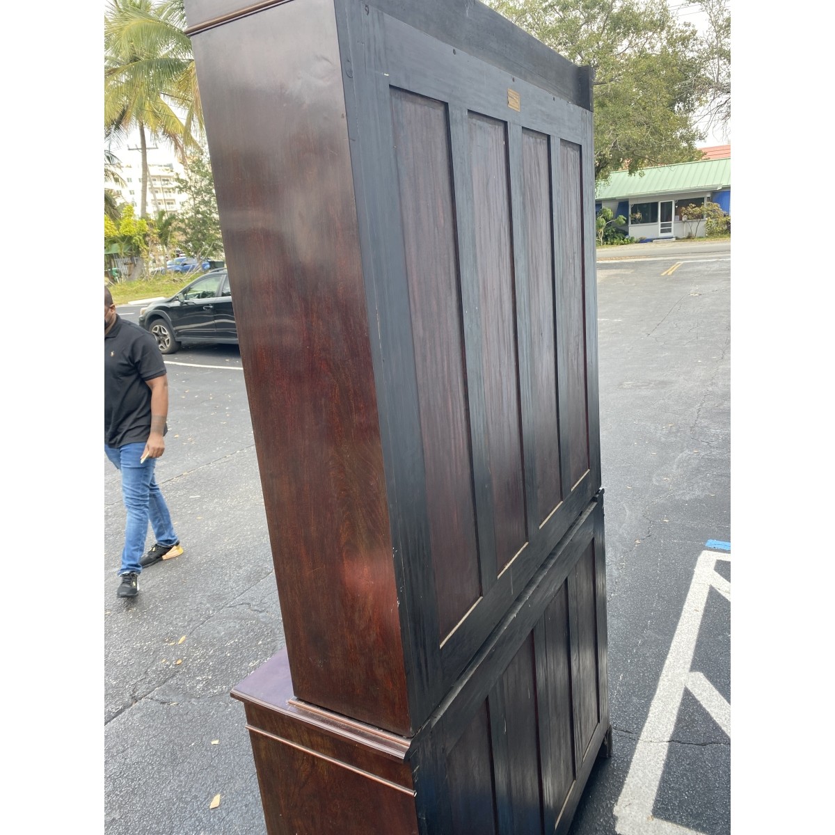 Antique Chinese Chippendale Display Cabinet