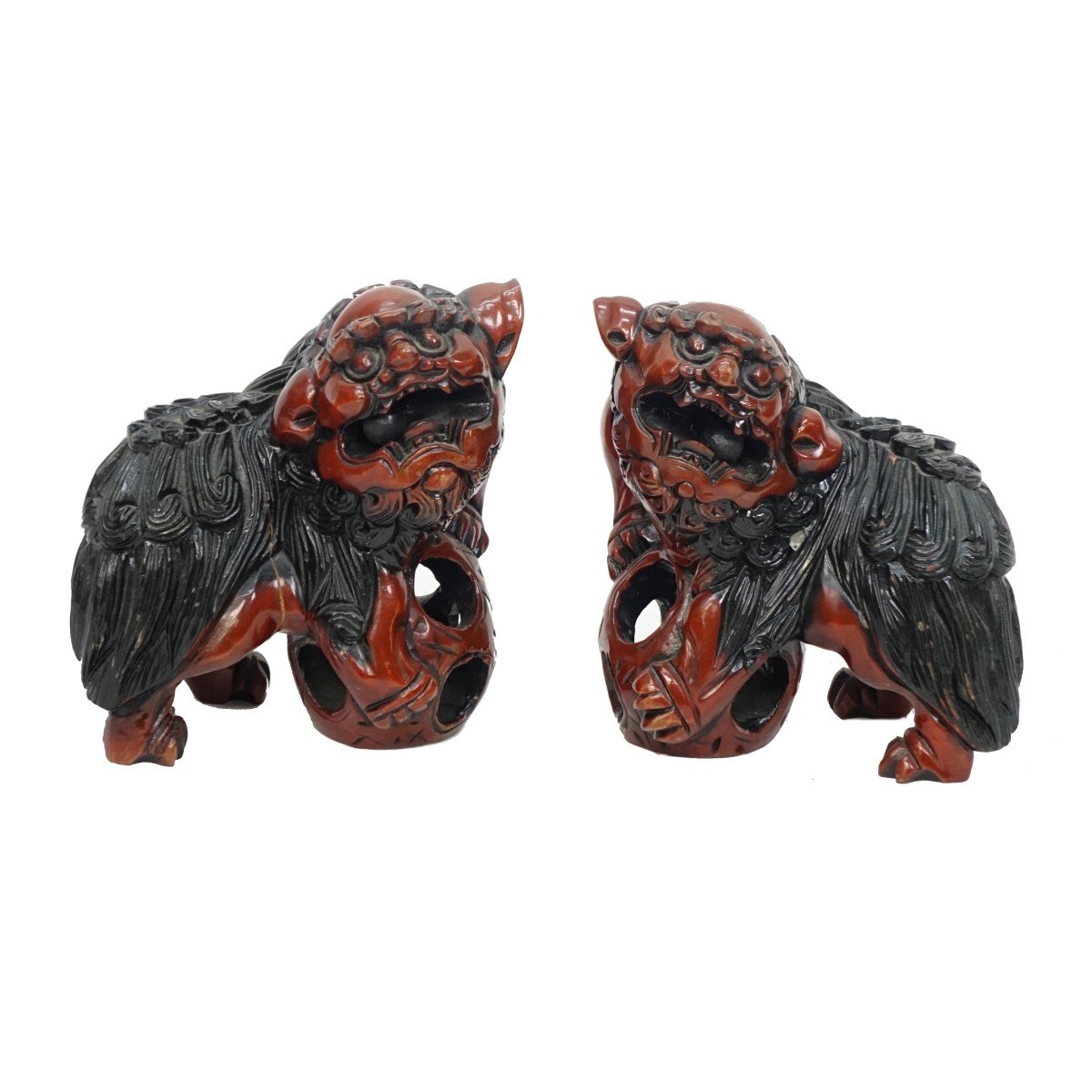 Pair of Chinese Foo Dogs