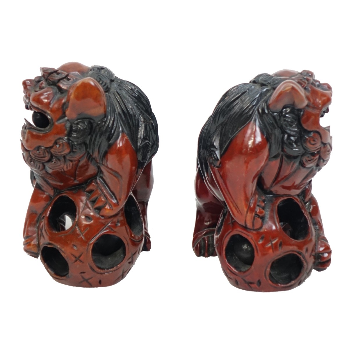 Pair of Chinese Foo Dogs