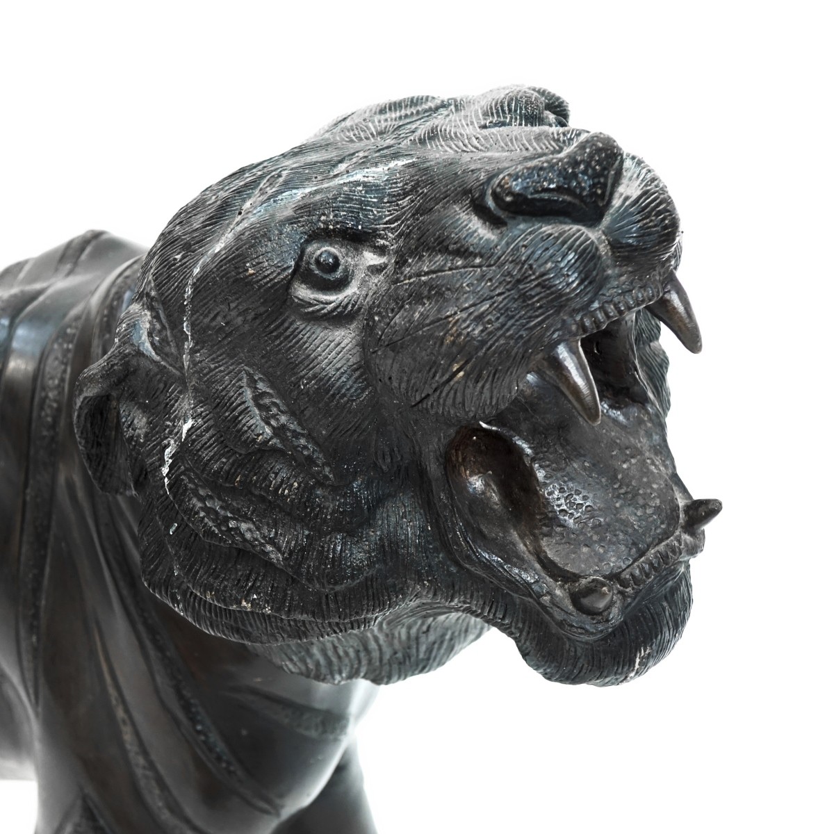 Life Size Japanese Bronze Tiger