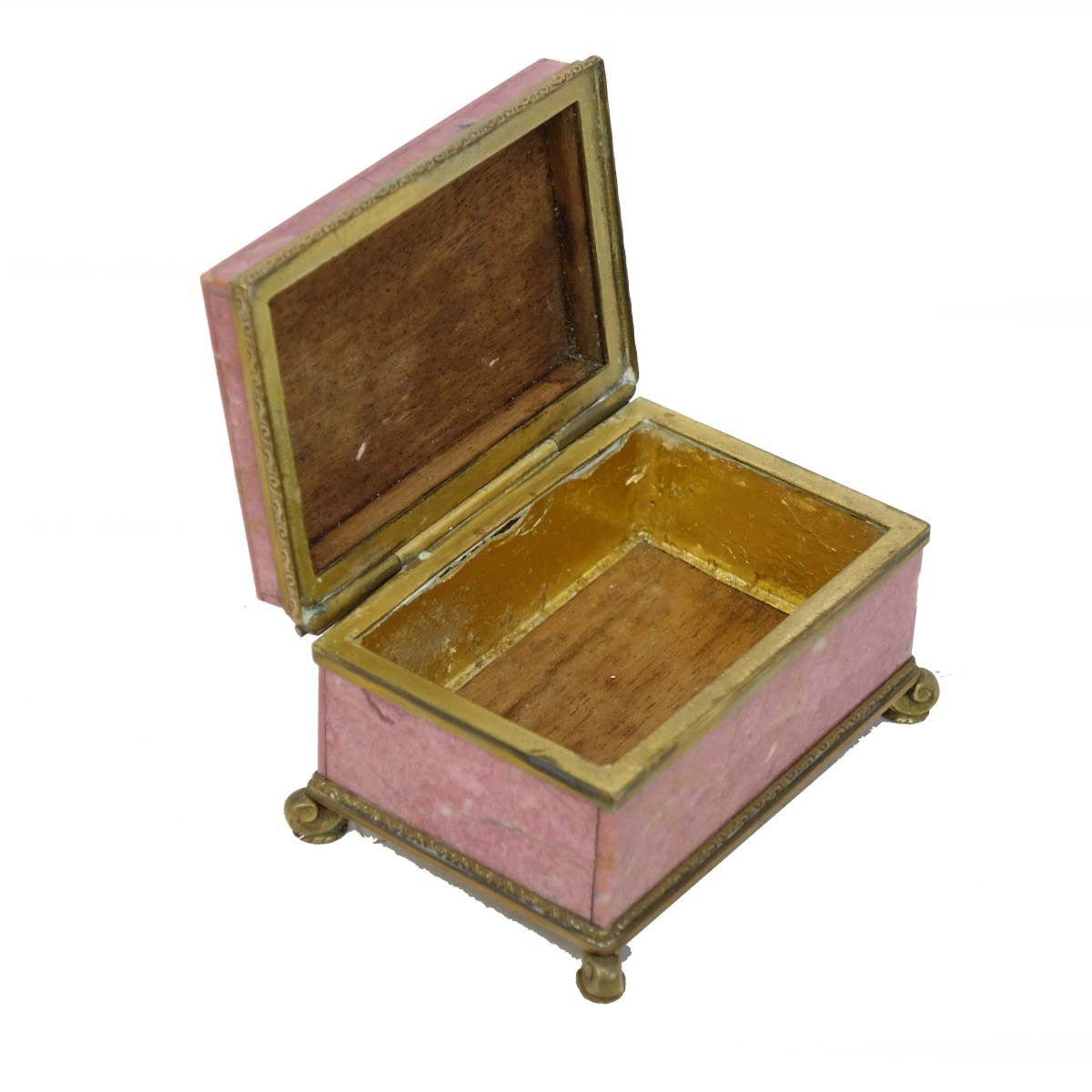 Nicholas Haydon Gilt Metal Box