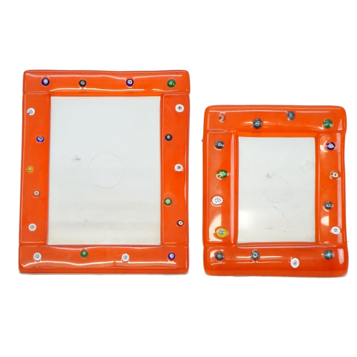 Murano Oggetti Glass Photo Frames