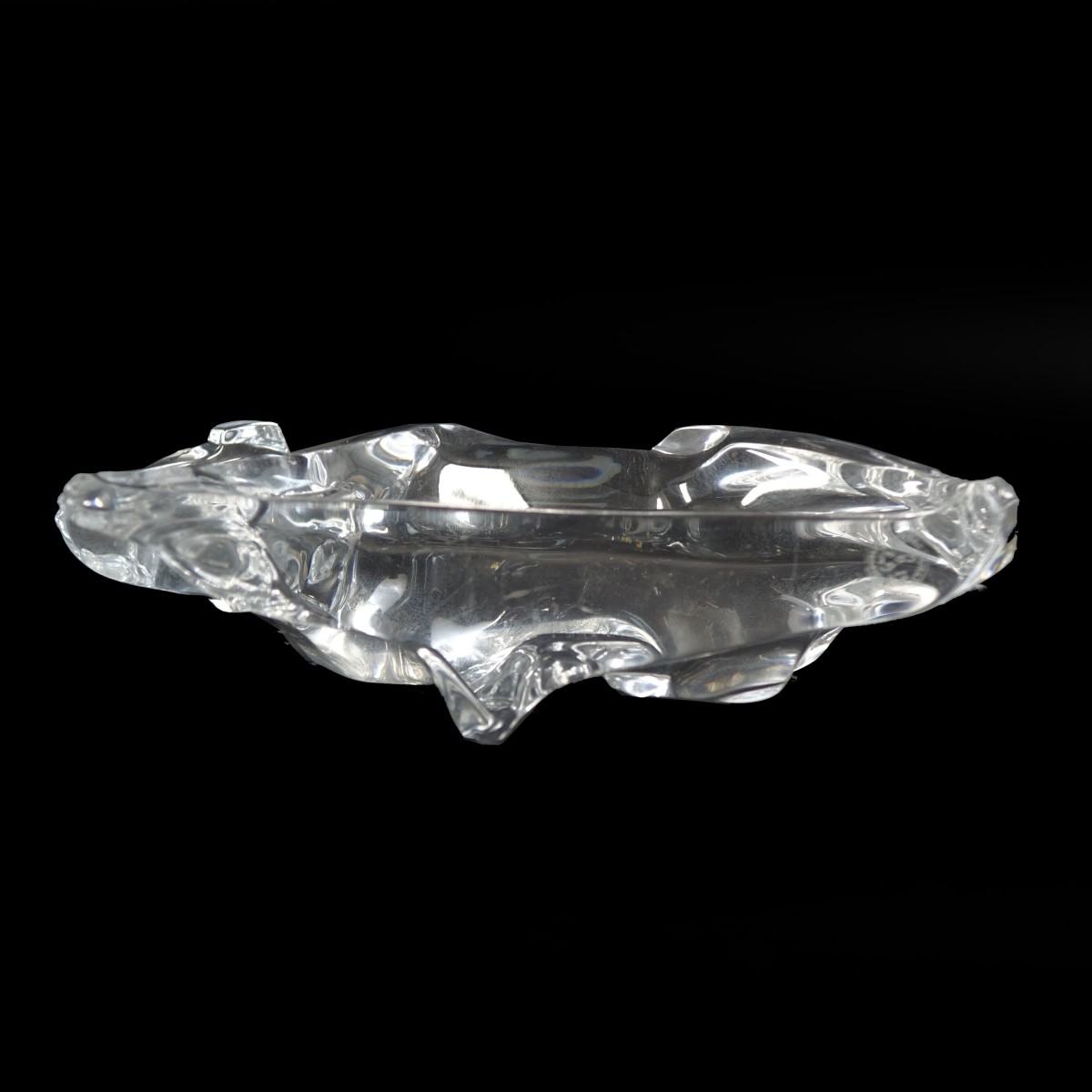 Baccarat Crystal Labrador Figurine