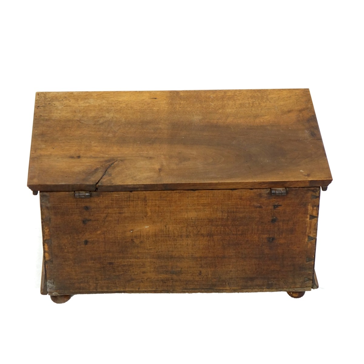 Antique Spanish Colonial Footed Box