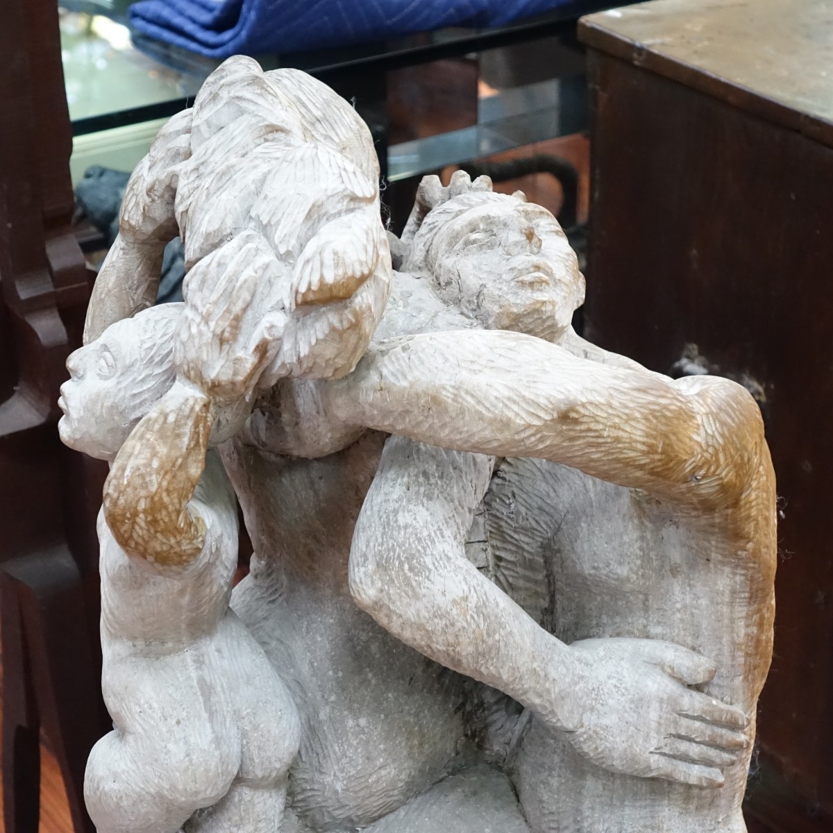 Frank Tamarez (20th C.) Wood Sculpture