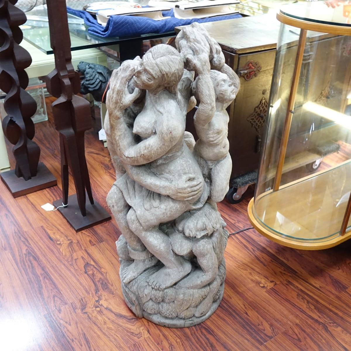 Frank Tamarez (20th C.) Wood Sculpture