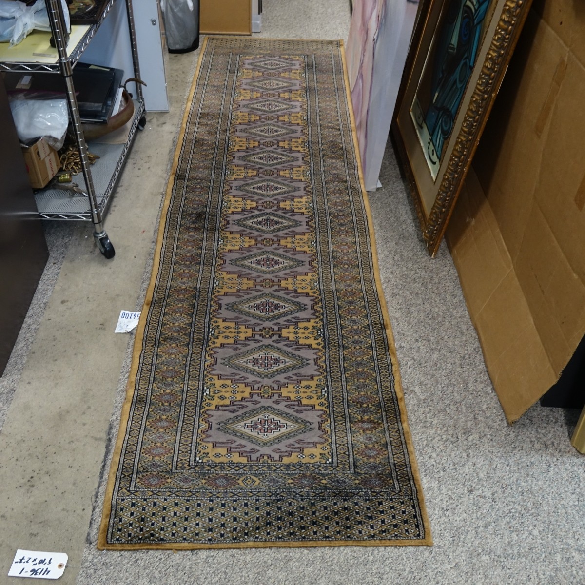 Semi Antique Persian Bokara Runner