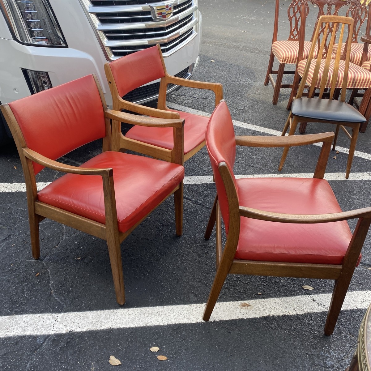 (3) Johnson Chair Co. Chairs