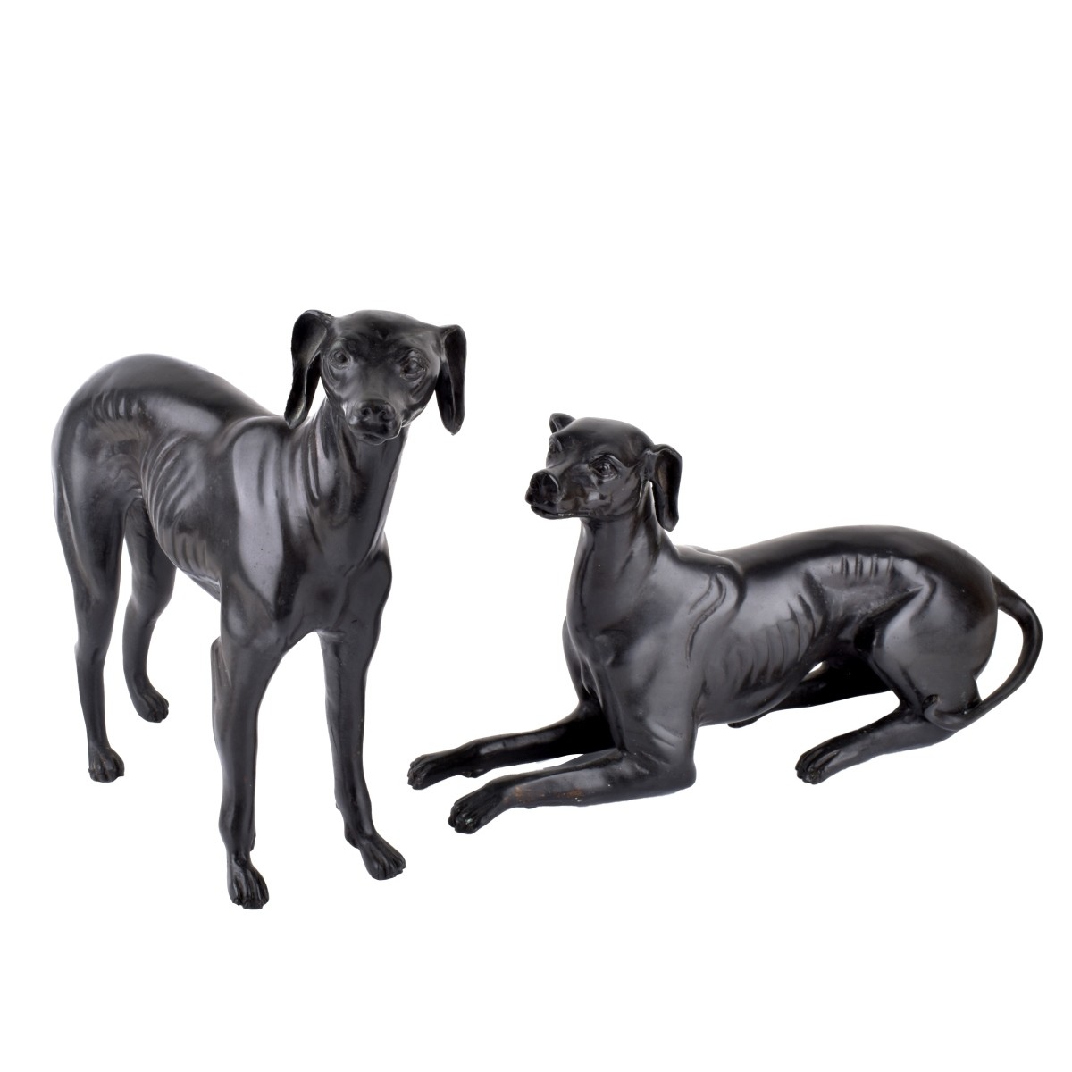 P.J. Mene Style Bronze Greyhounds