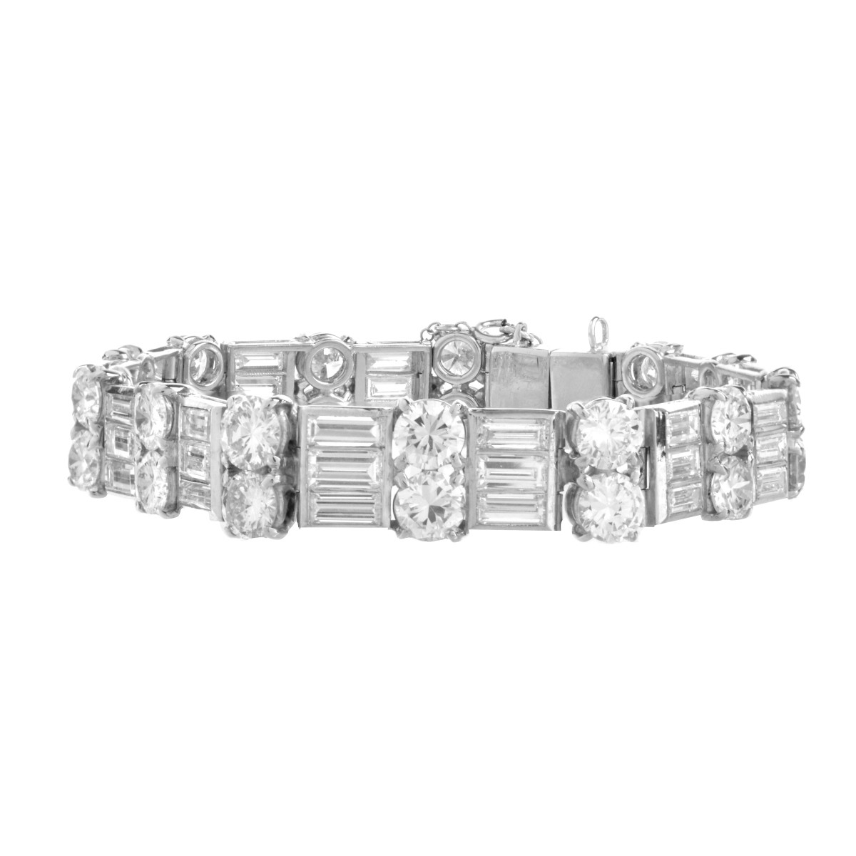 Diamond and Platinum Bracelet