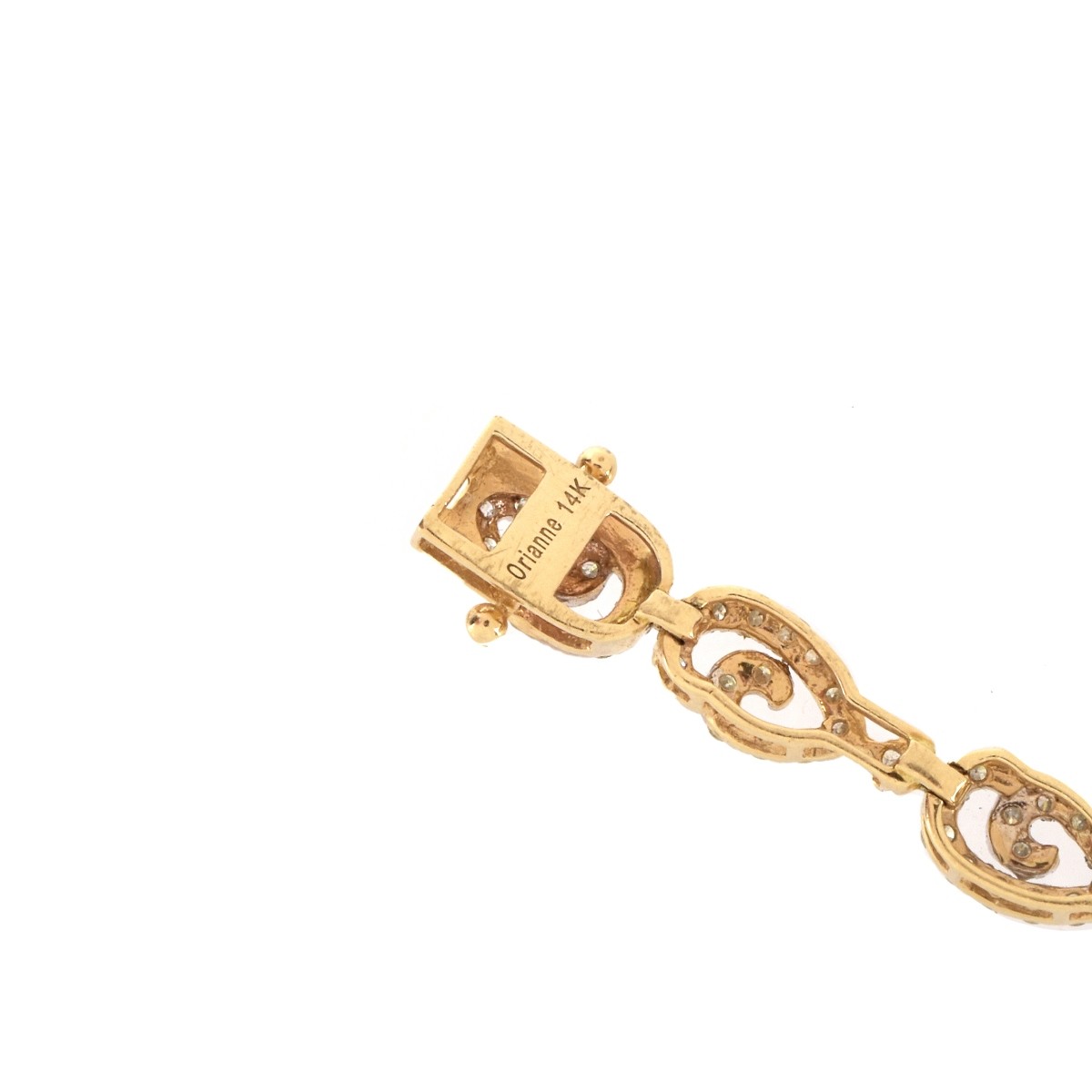 AGL Ruby, Diamond and 14K Bracelet