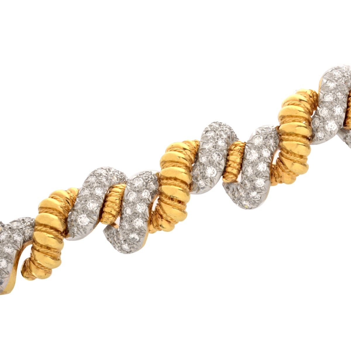 Diamond and 18K Bracelet