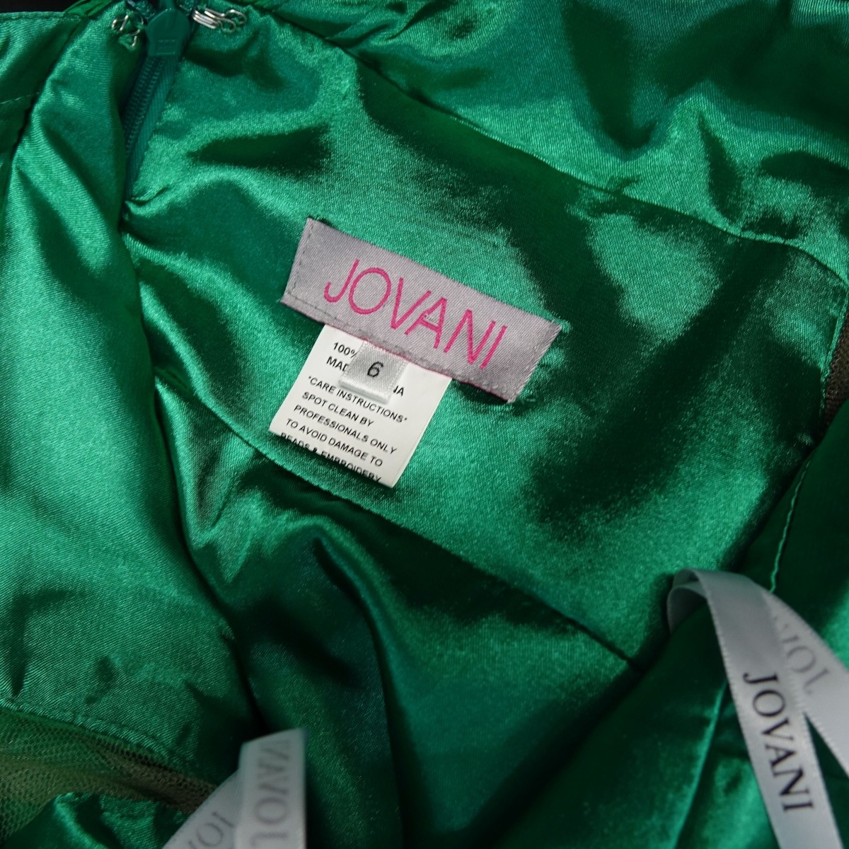 Jovani Silk Gown