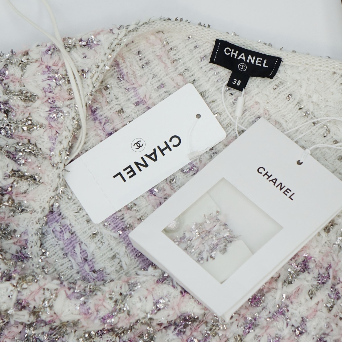 Chanel Tweed Top