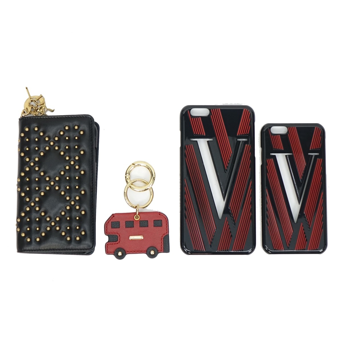 Designer Phone Cases and Key Charm