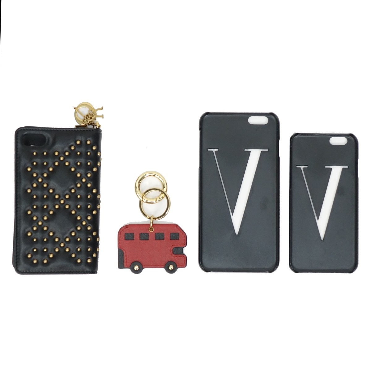 Designer Phone Cases and Key Charm