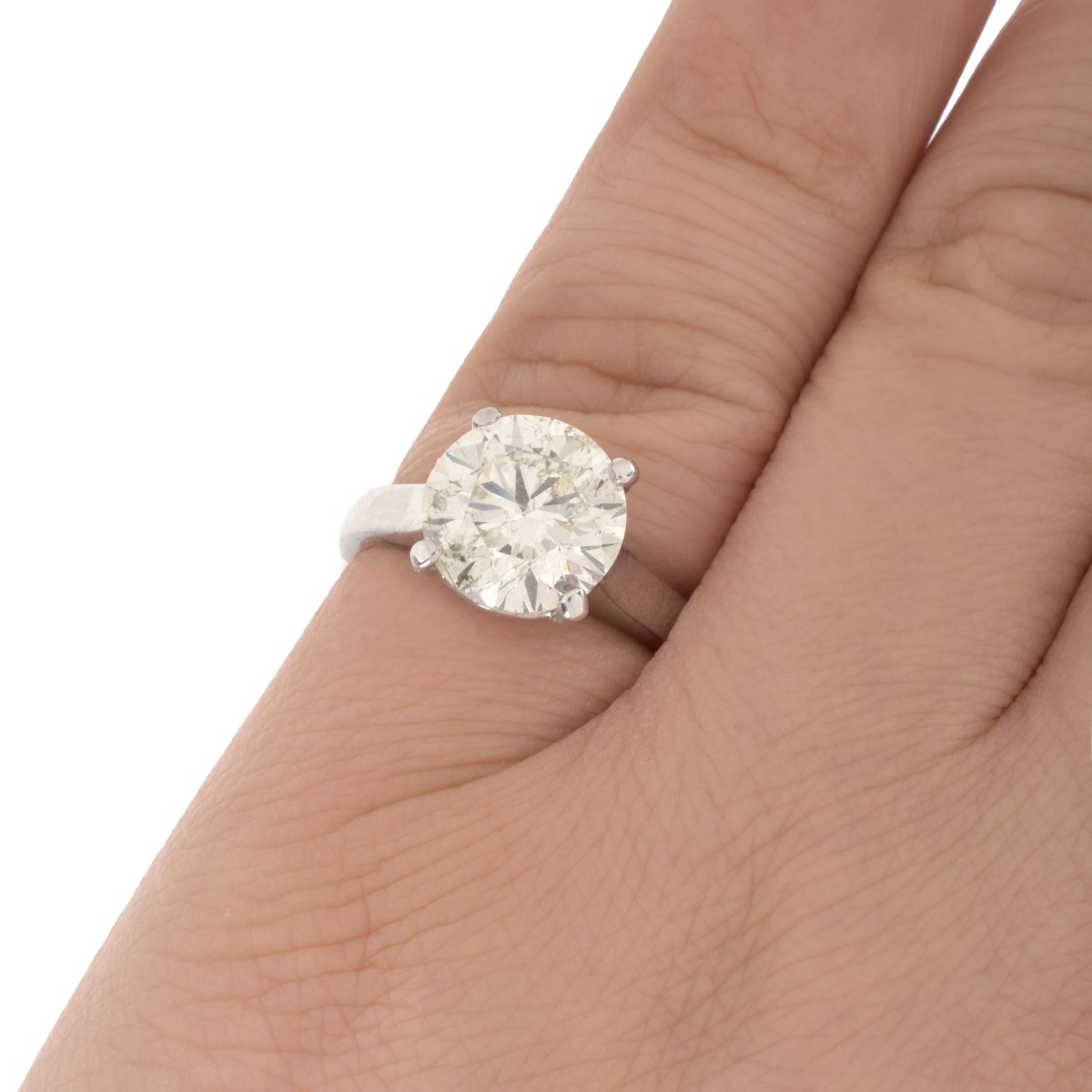 IGL Diamond and 14K Engagement Ring