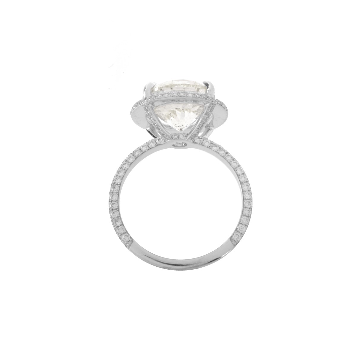 IGL Diamond and 14K Engagement Ring