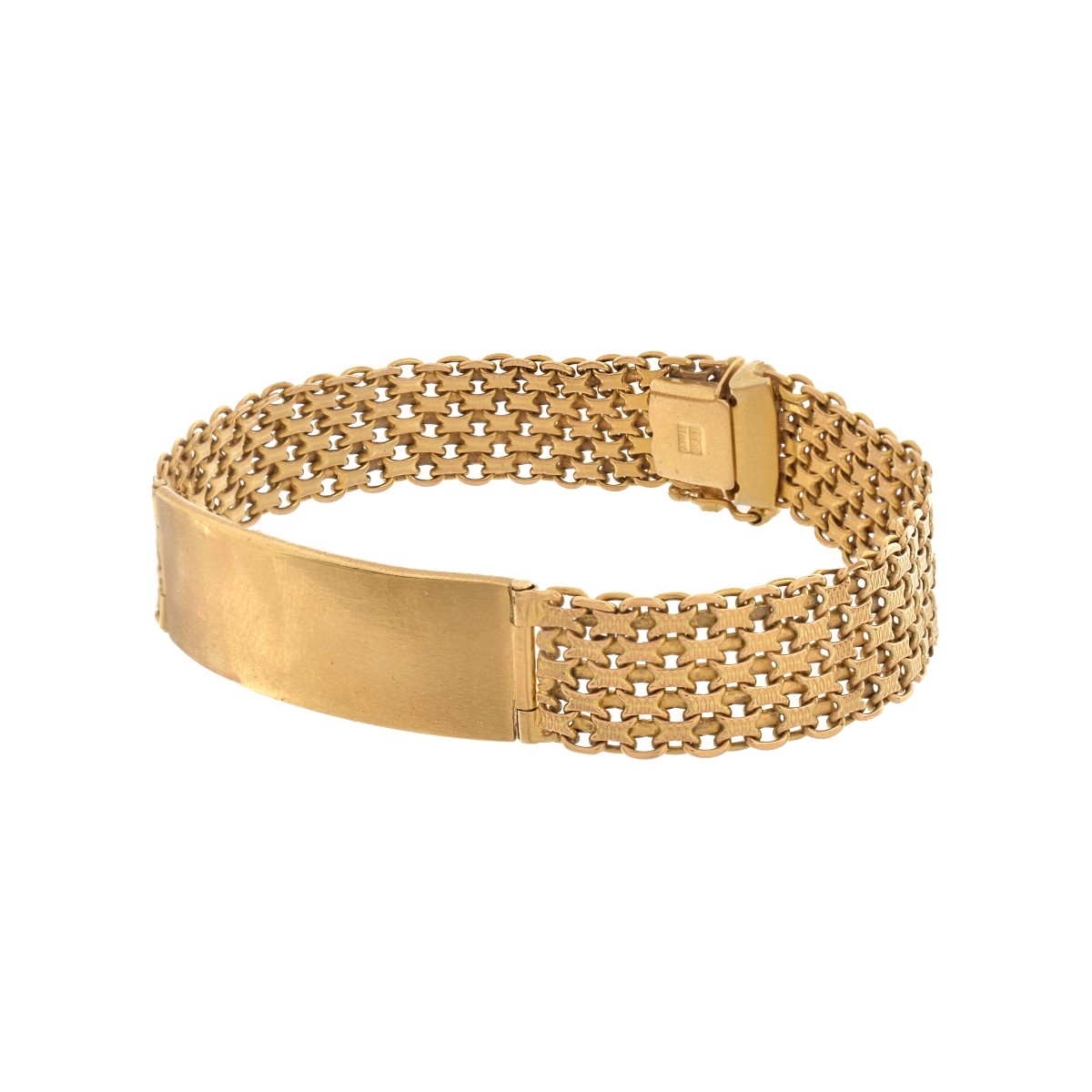 14K ID Bracelet