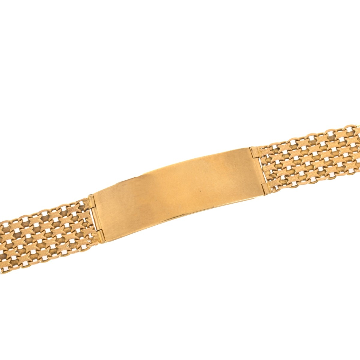 14K ID Bracelet