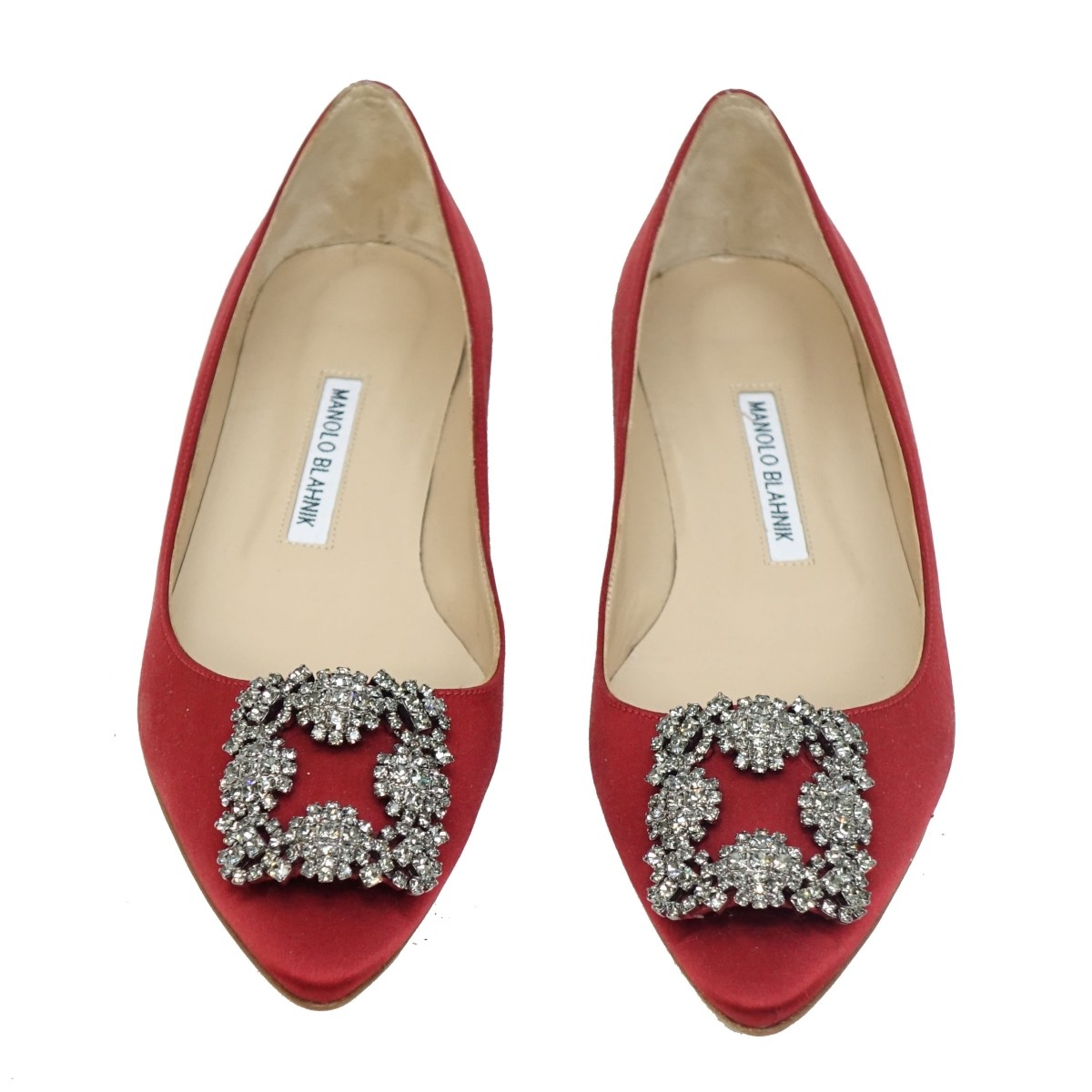 Manolo Blahnik Slip On Flats