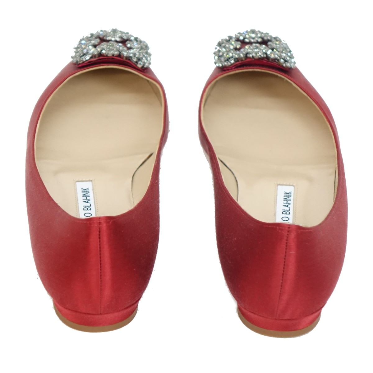 Manolo Blahnik Slip On Flats