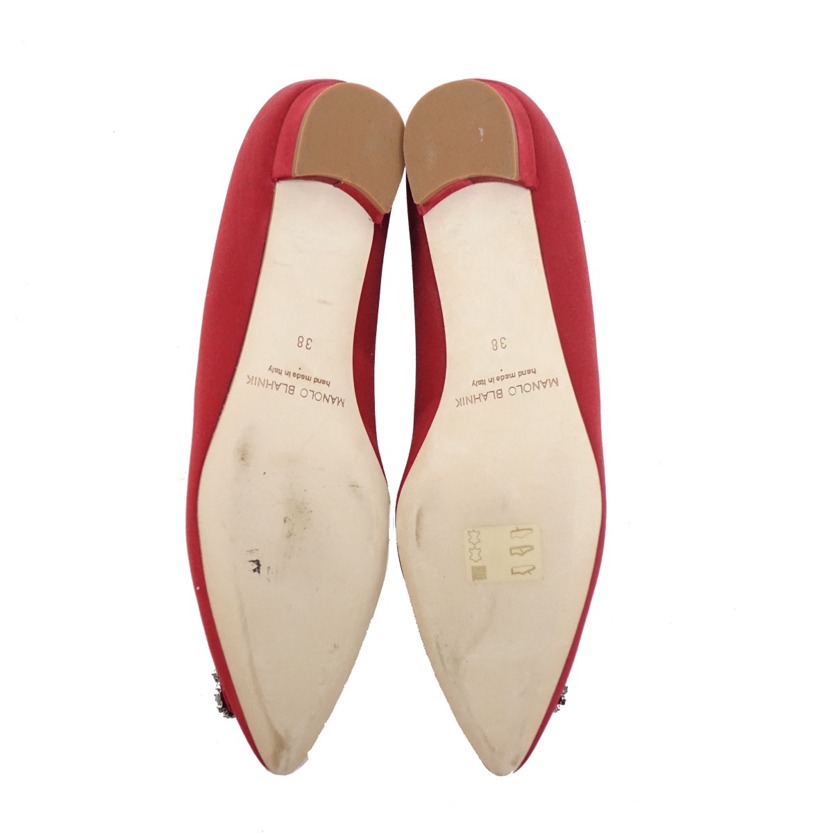 Manolo Blahnik Slip On Flats