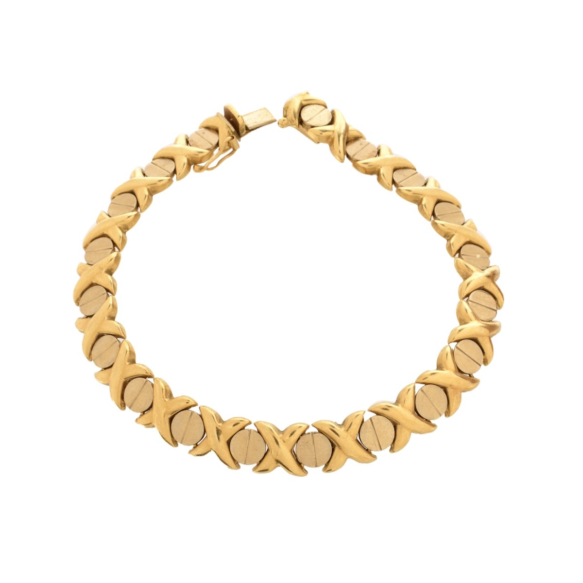 14K XO Bracelet