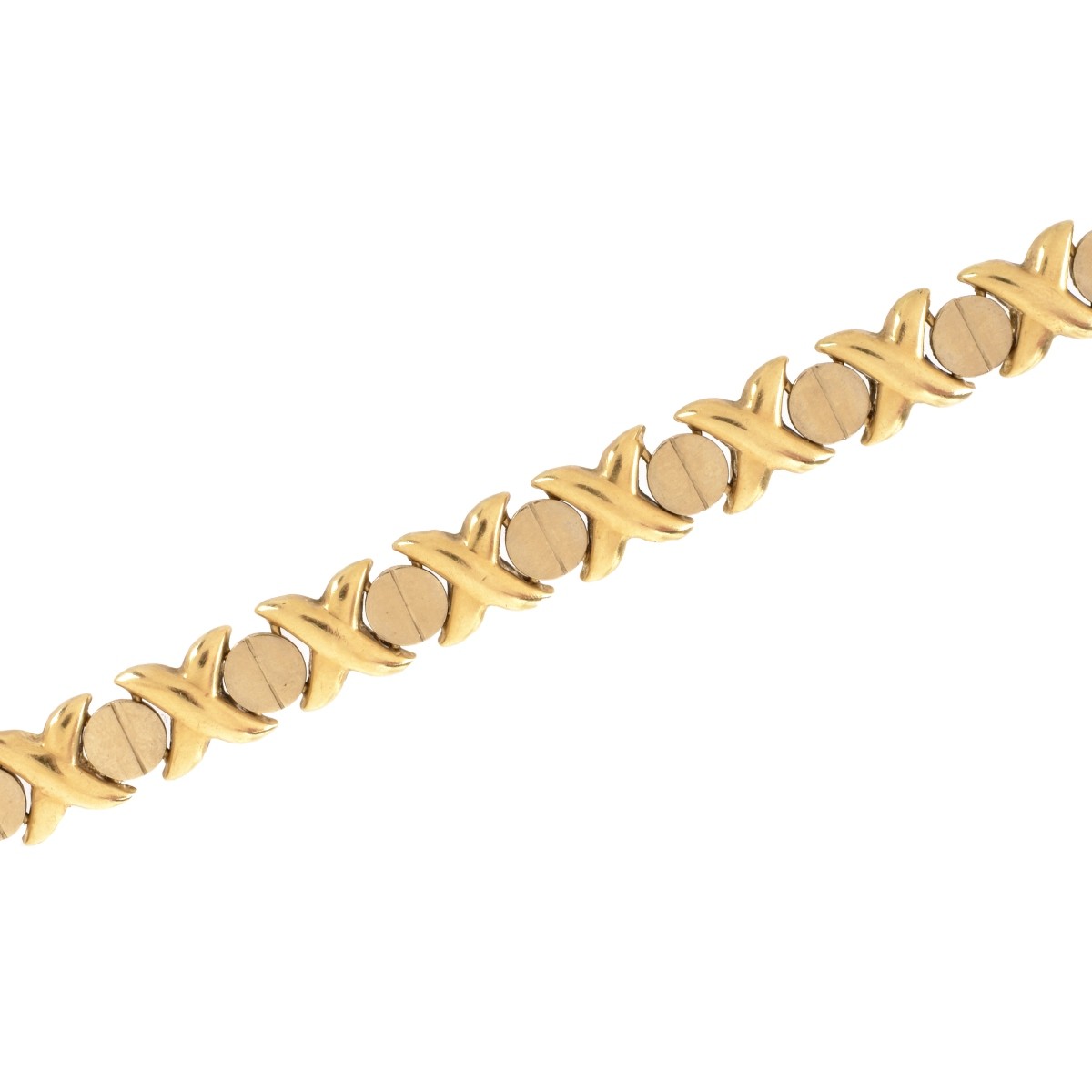 14K XO Bracelet