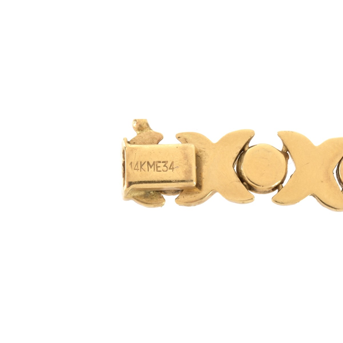 14K XO Bracelet