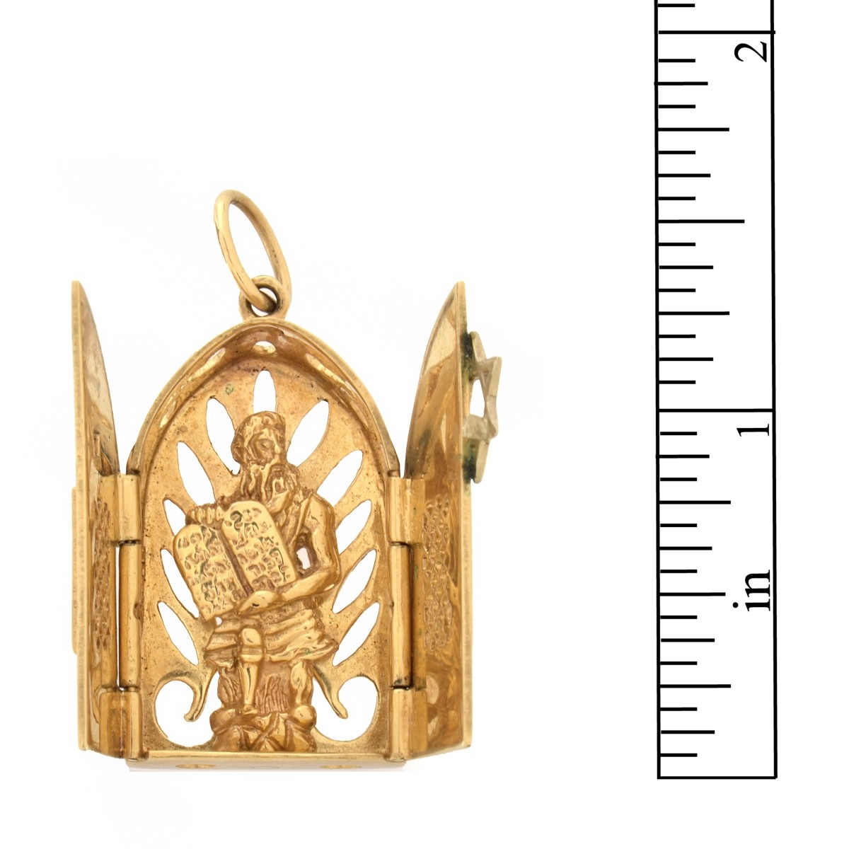 14K Judaica Pendant