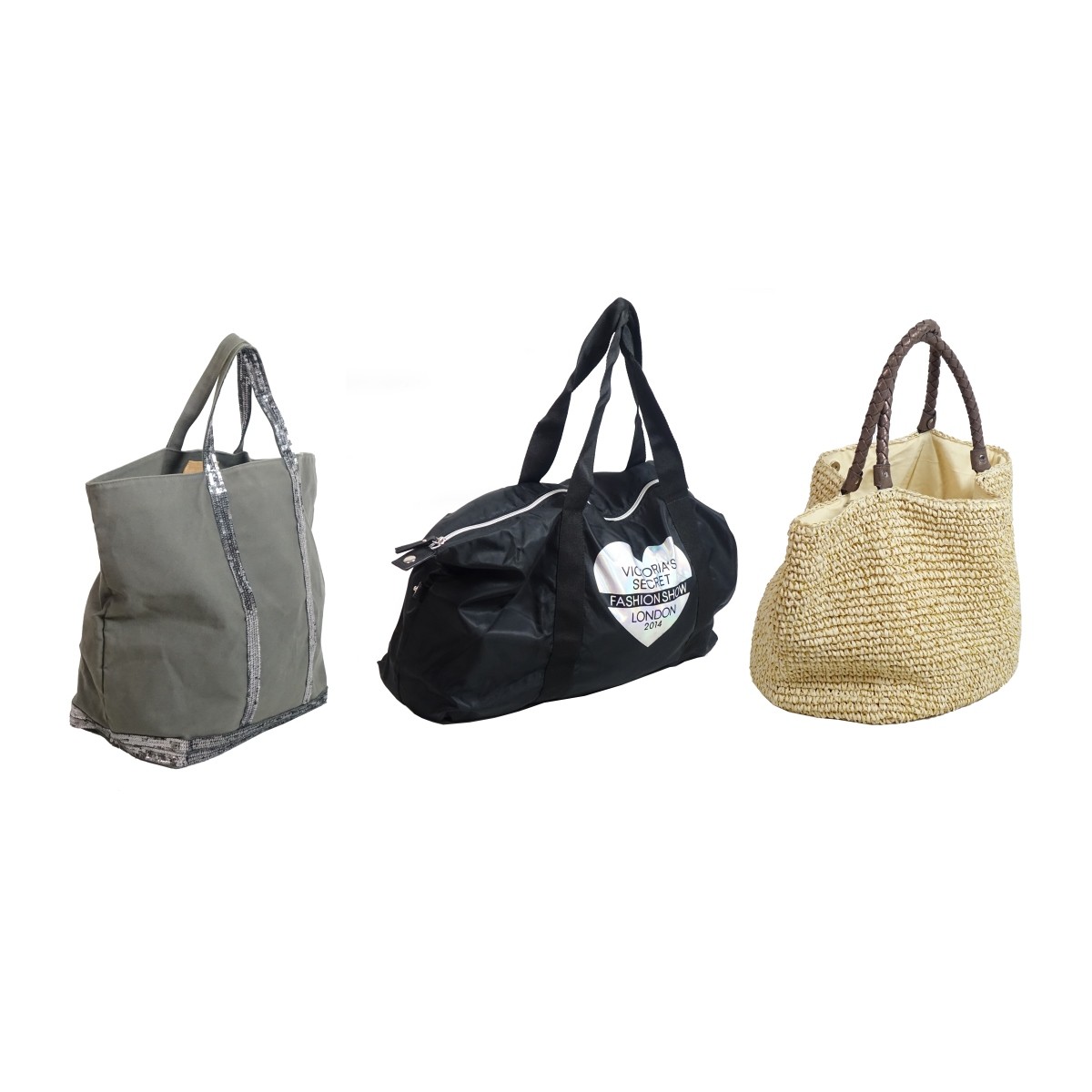 (3) Assorted Womens Tote Bags