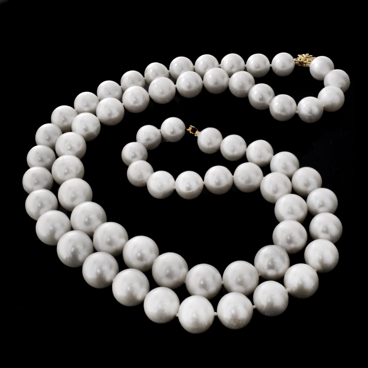 South Sea Pearl and 18K Necklace