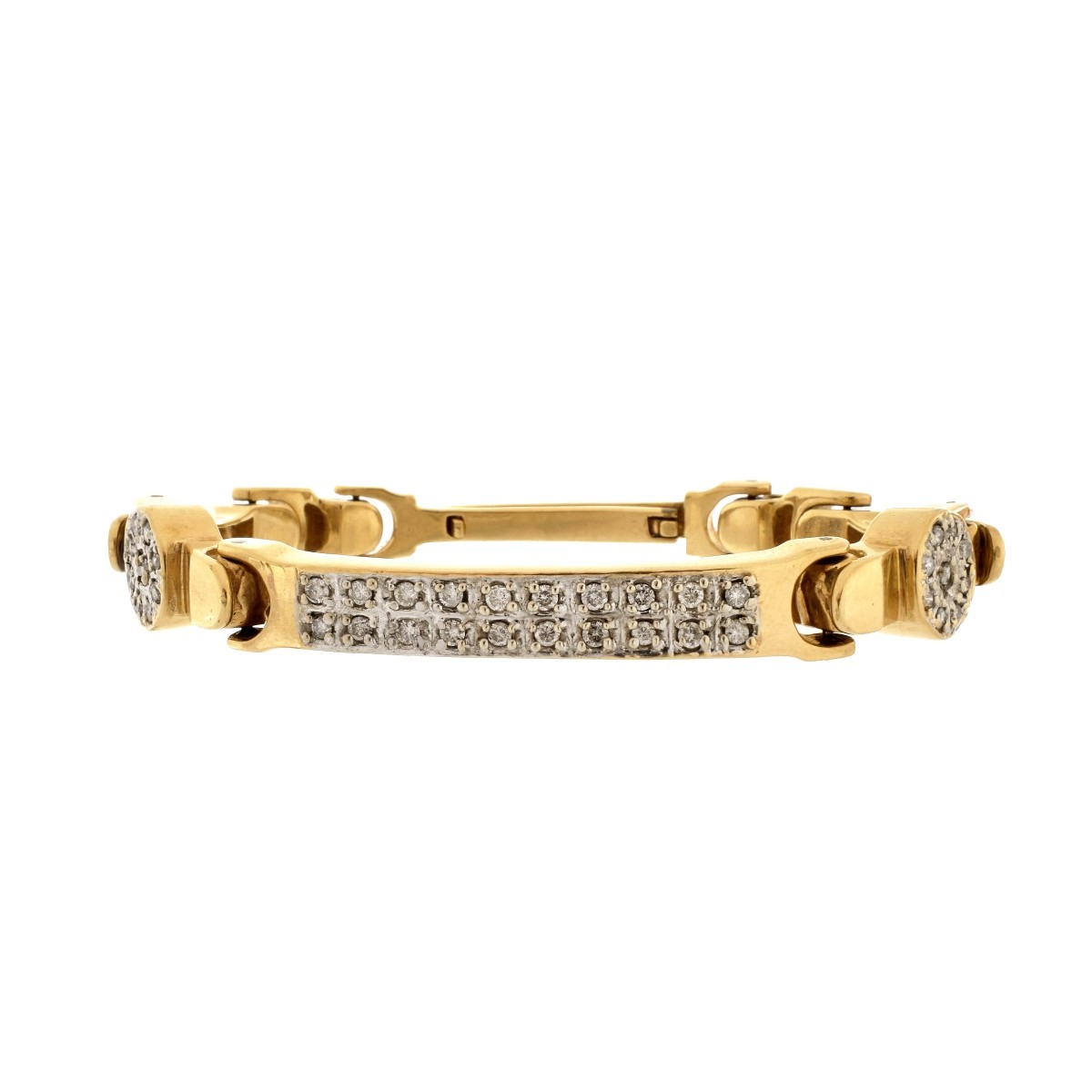 Diamond and 14K Bracelet