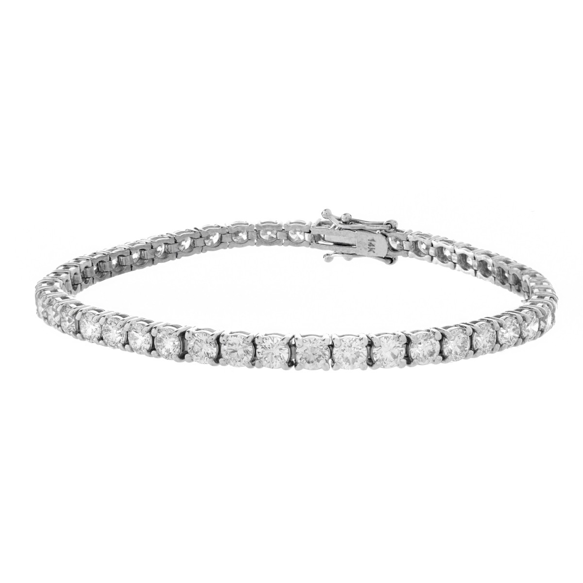 Diamond and 14K Bracelet