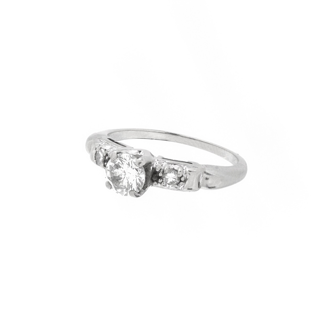 Diamond and 14K Ring