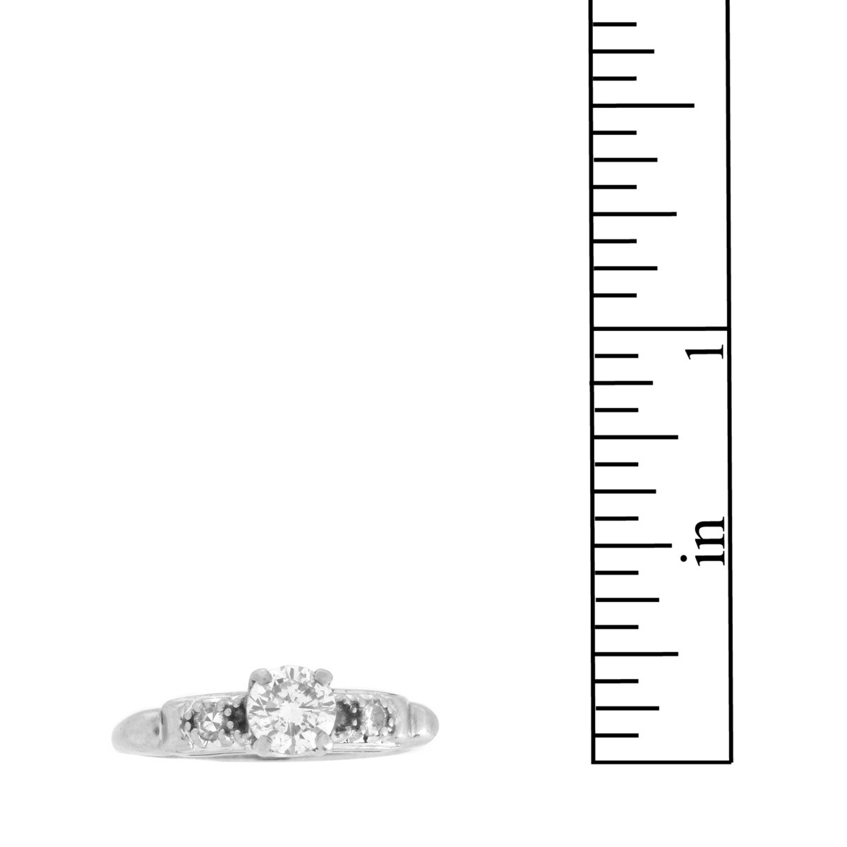 Diamond and 14K Ring