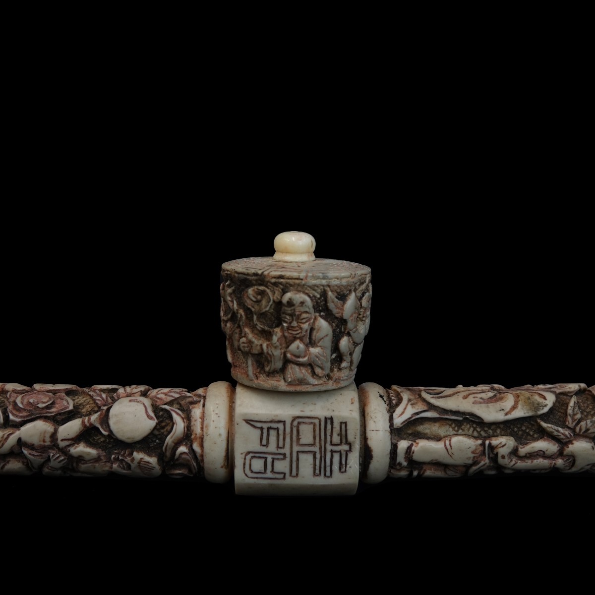 Chinese Carved Opium Pipes