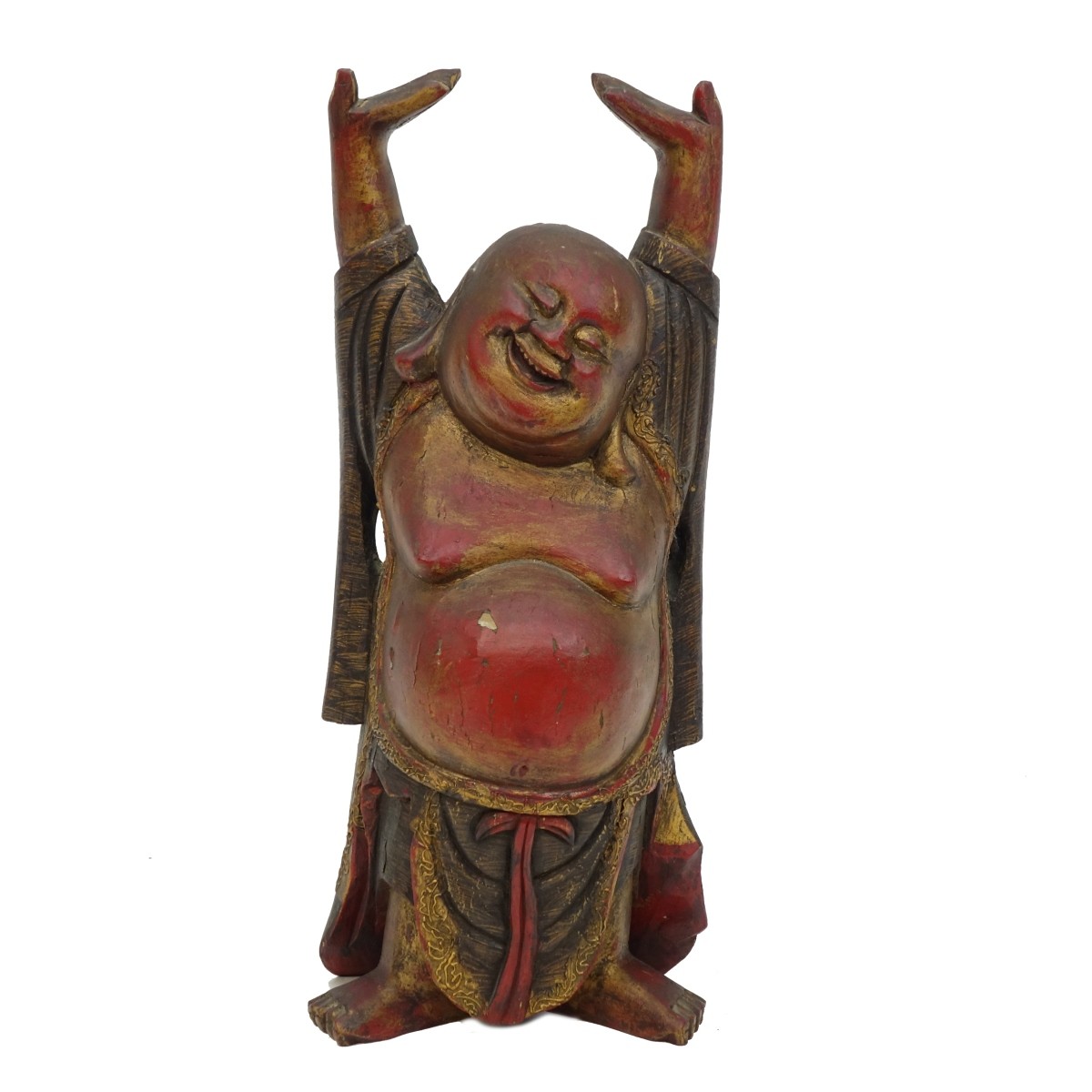 Vintage Chinese Hotei Buddha Figure