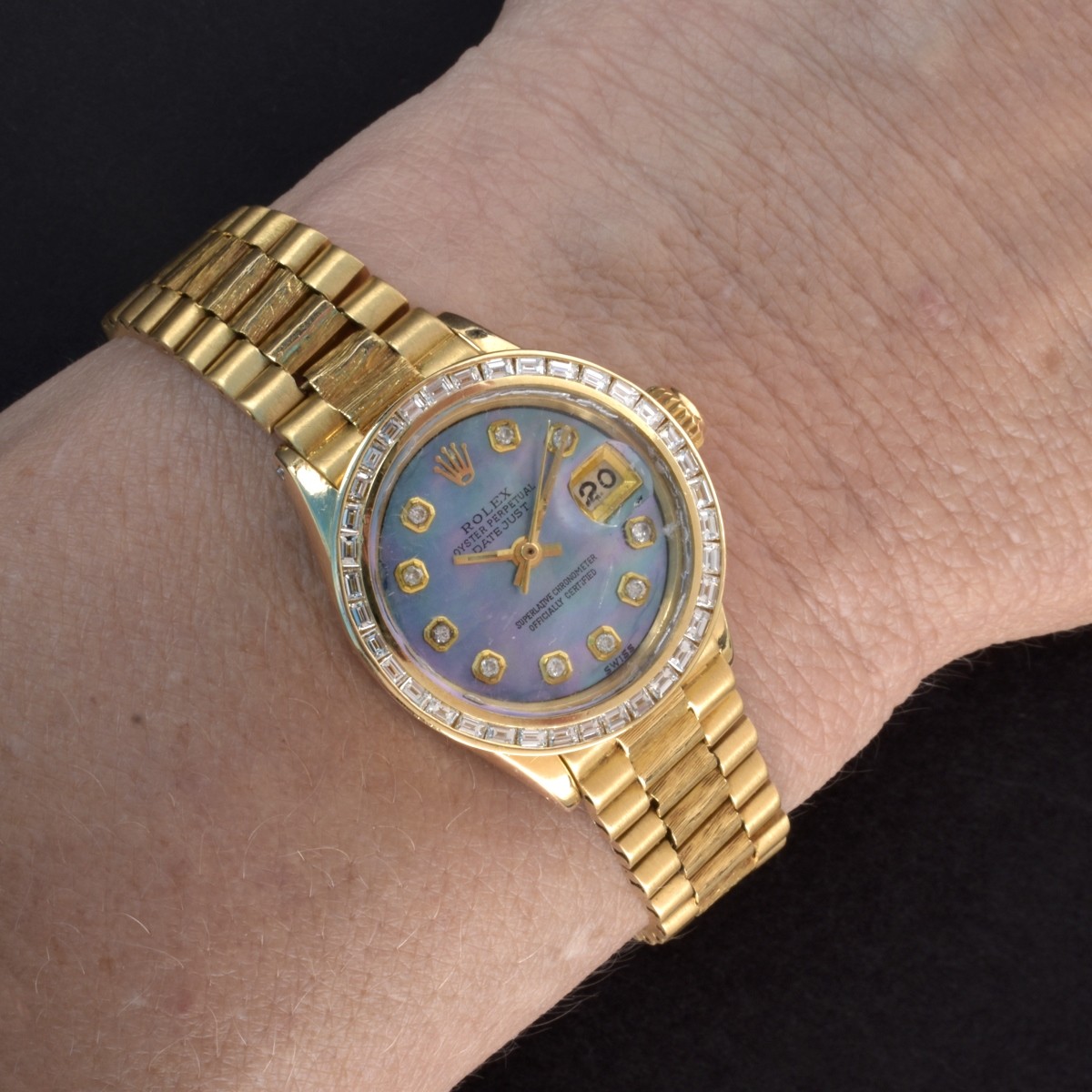 Lady's Rolex Datejust 18K