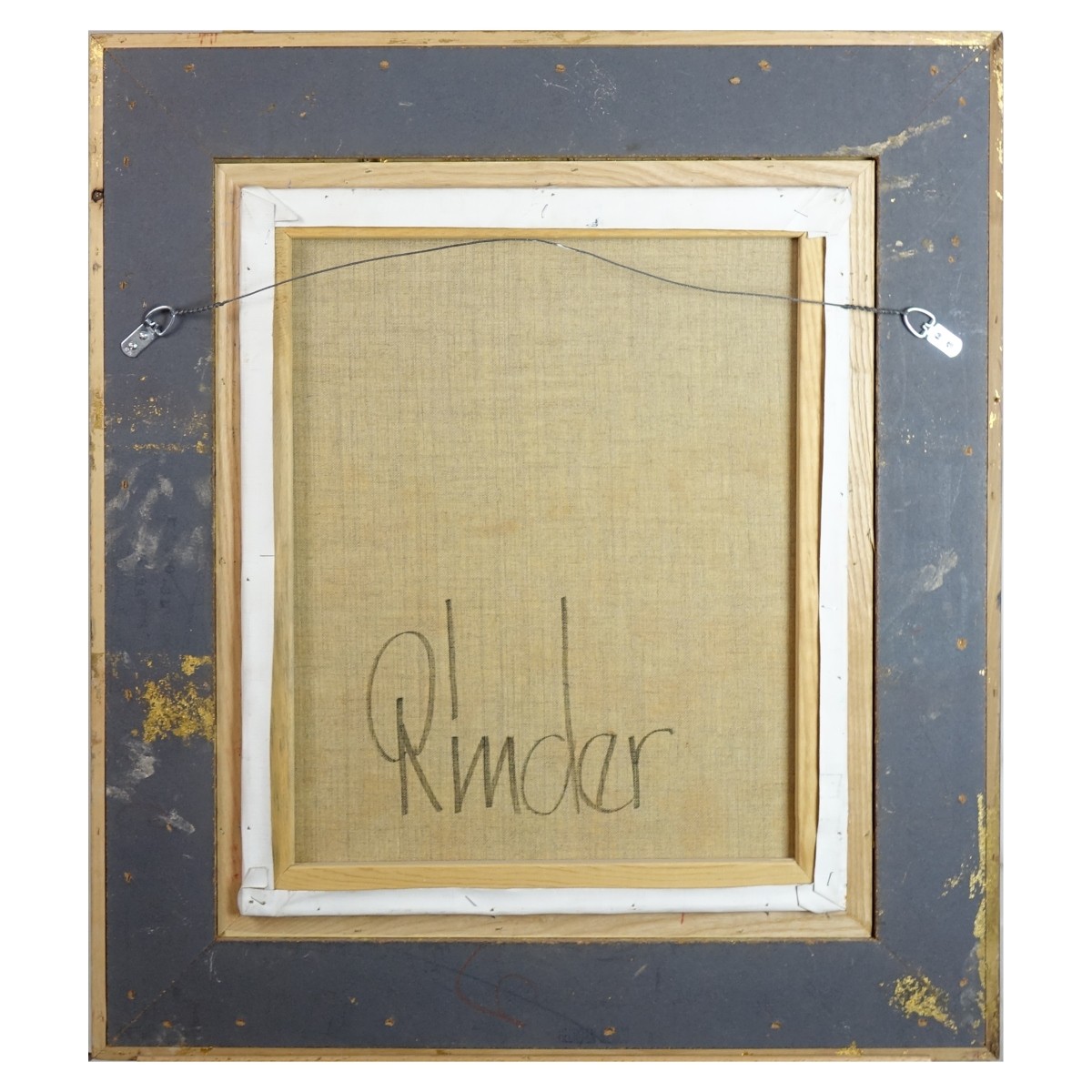 Rinder (20th C.) European School O/C