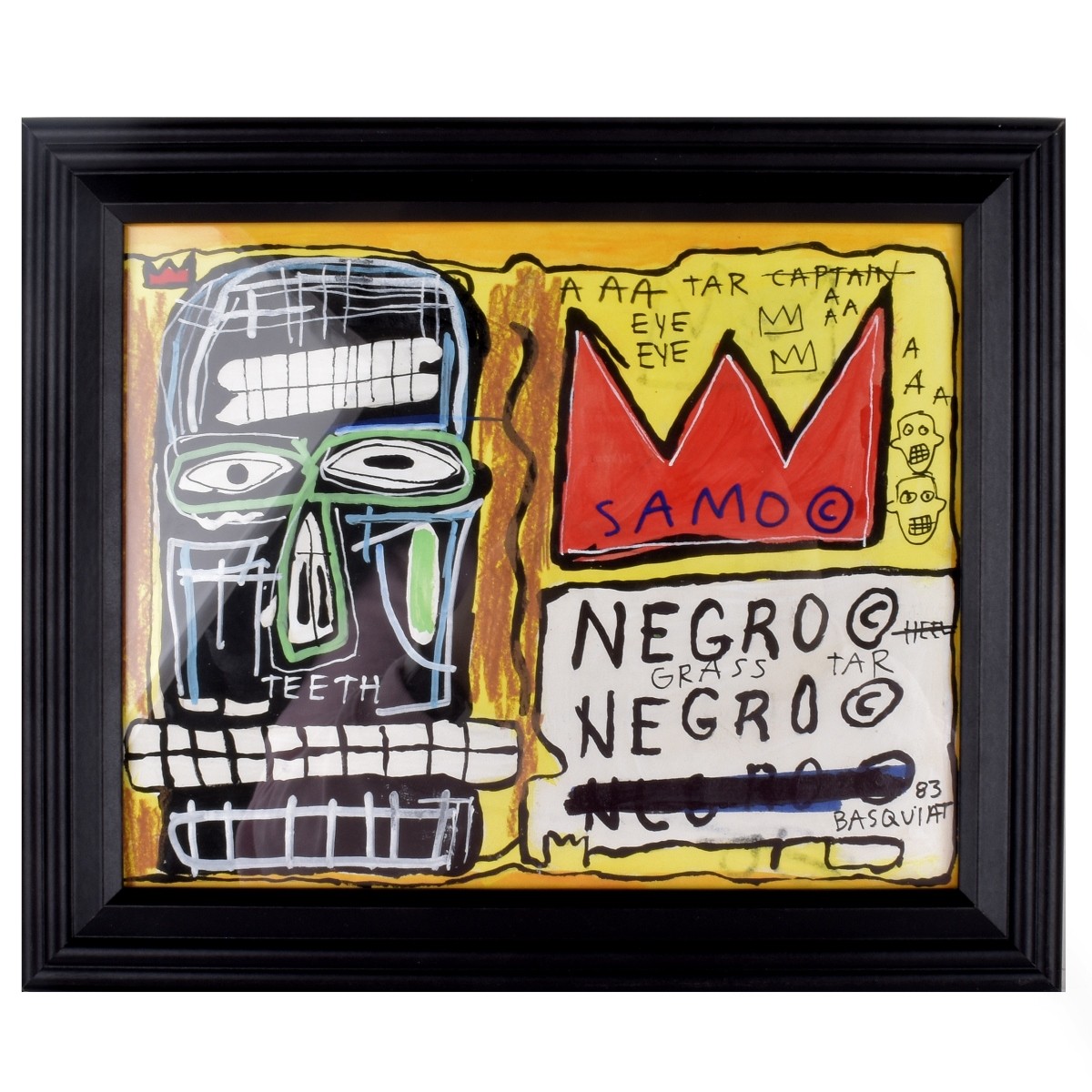 After: Jean-Michel Basquiat (1960 - 1988