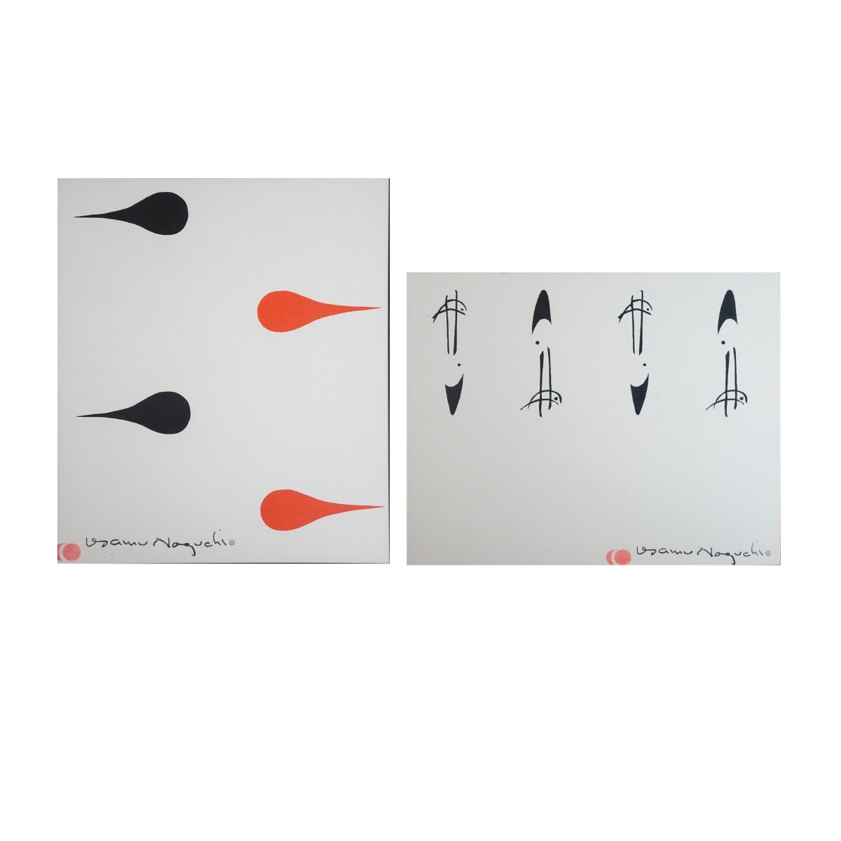 After: Isamu Noguchi (1904 - 1988) Screen Prints