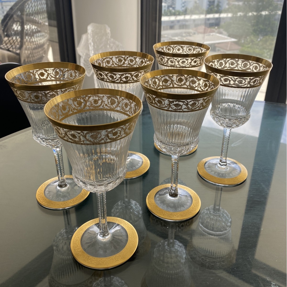 St. Louis "Thistle" Goblets