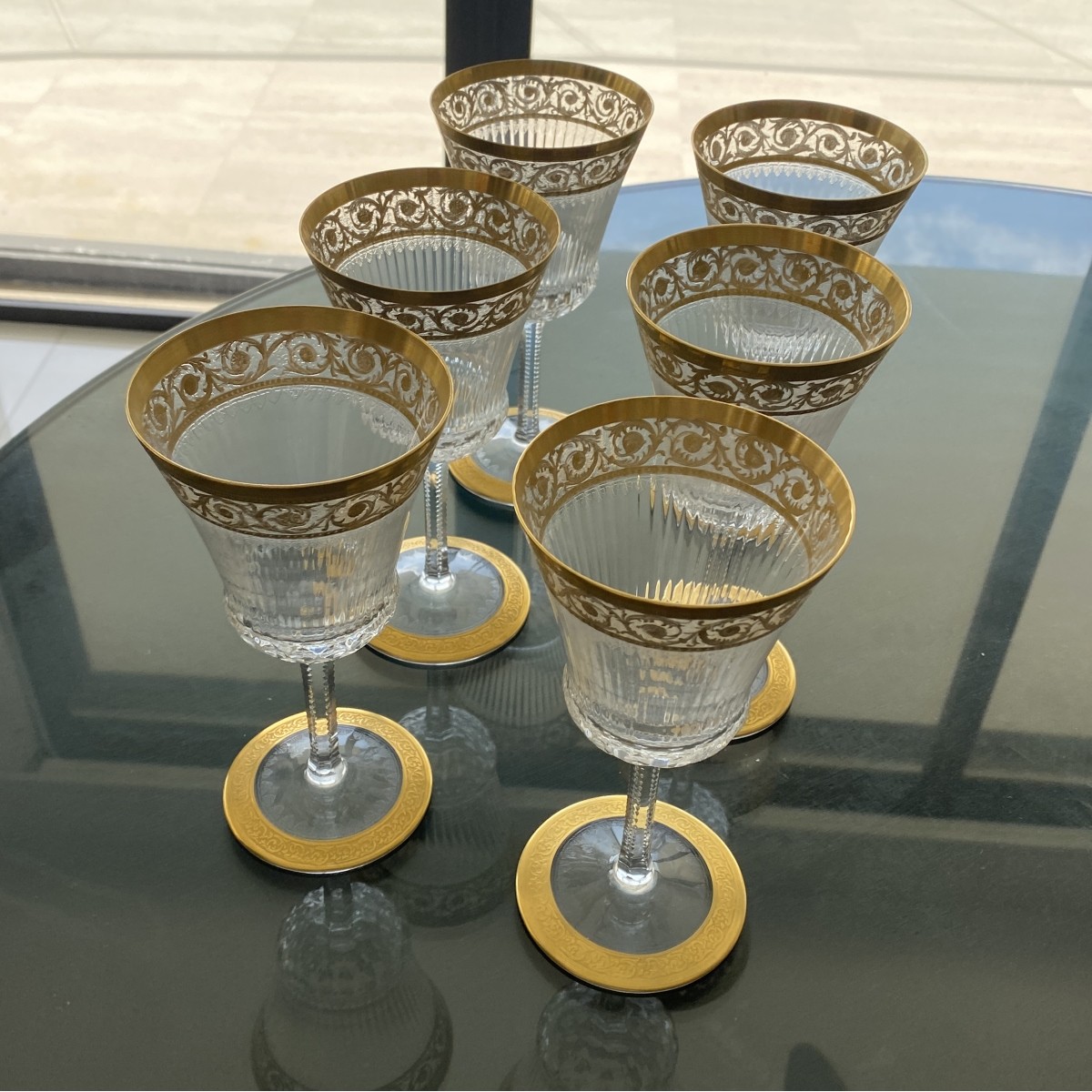 St. Louis "Thistle" Goblets