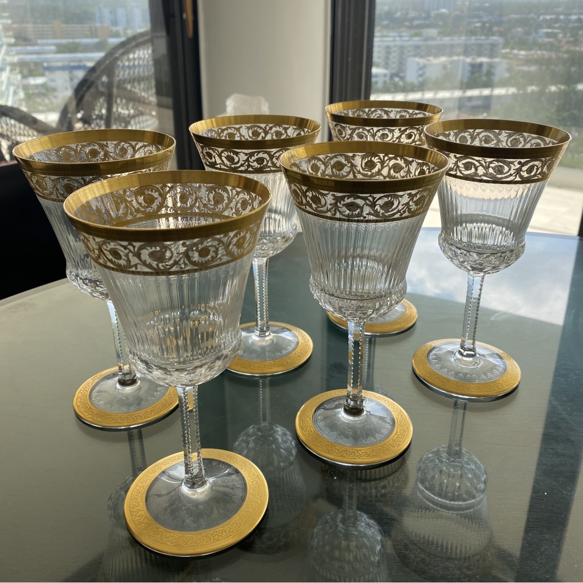 St. Louis "Thistle" Goblets