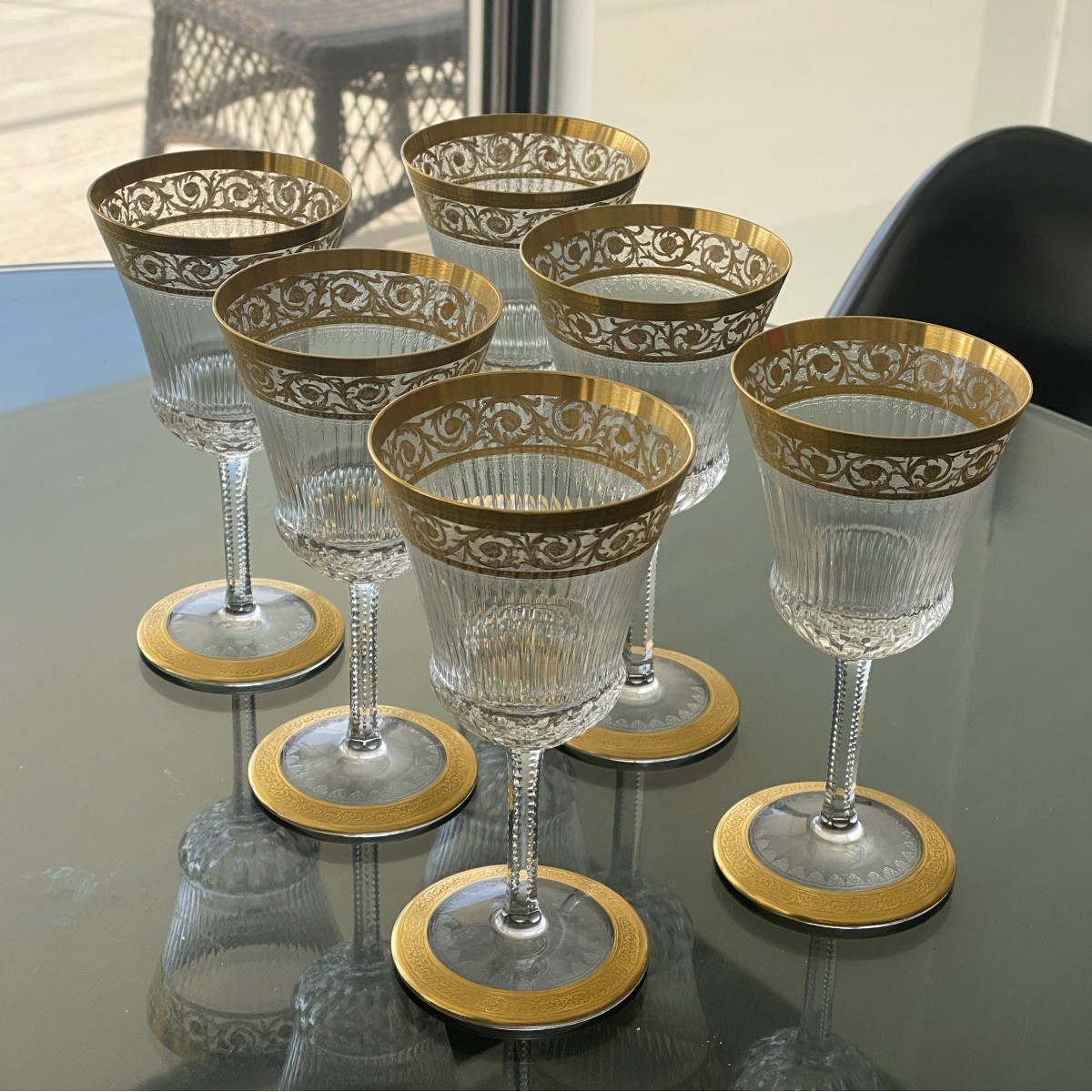 St. Louis "Thistle" Goblets