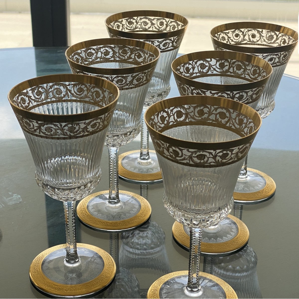 St. Louis "Thistle" Goblets