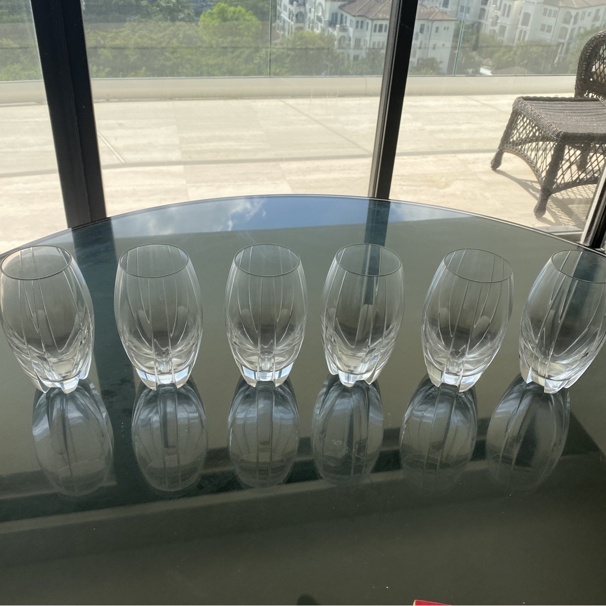 Baccarat "Neptune" High Ball Glasses