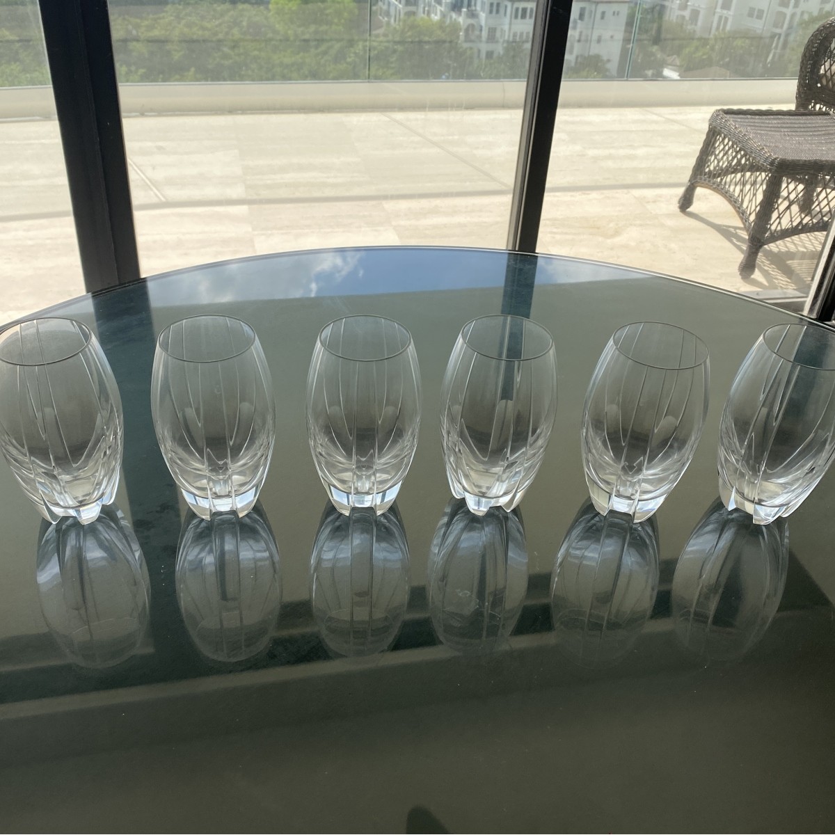 Baccarat "Neptune" High Ball Glasses